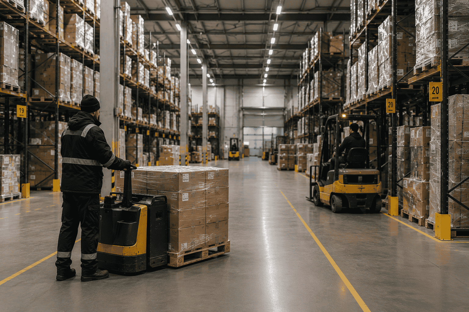 Port cargo logistics